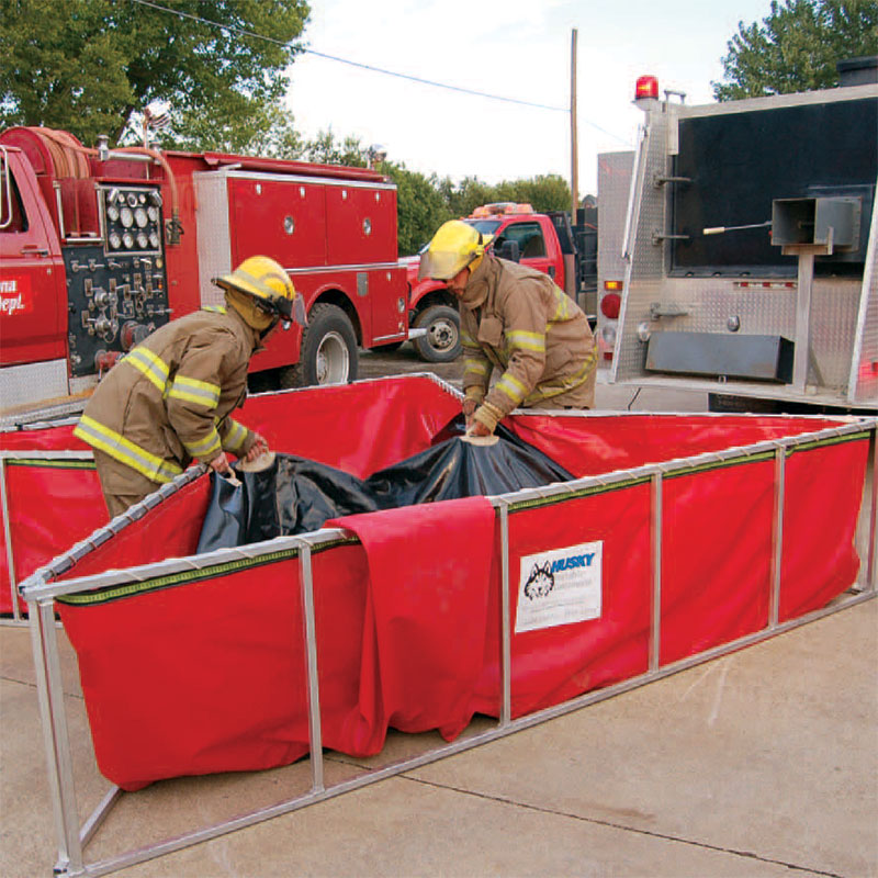 Aluminum Double Folding Frame Port-a-Tank