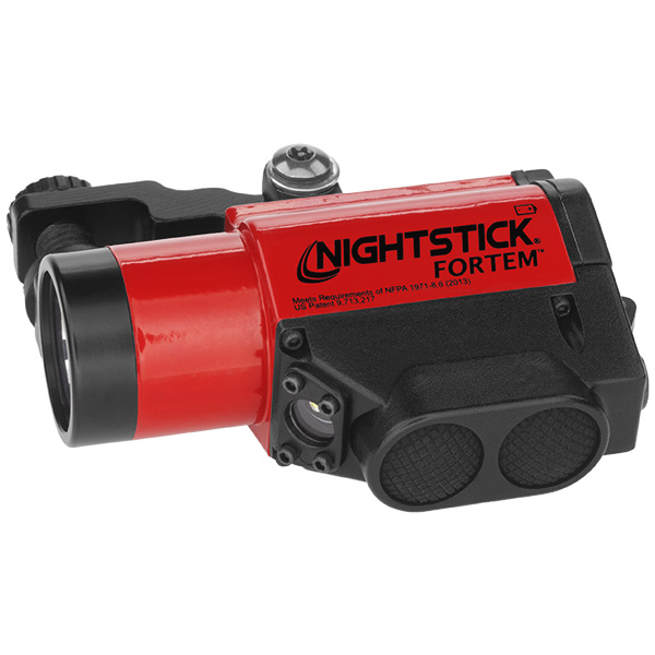 Bayco Nightstick Intrinsically Safe XPP-5466R Helmet Mount Dual-Light Flashlight