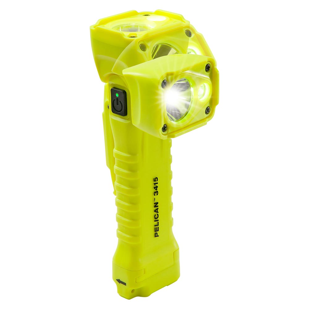 Pelican 3415 Right Angle Flashlight (Yellow)