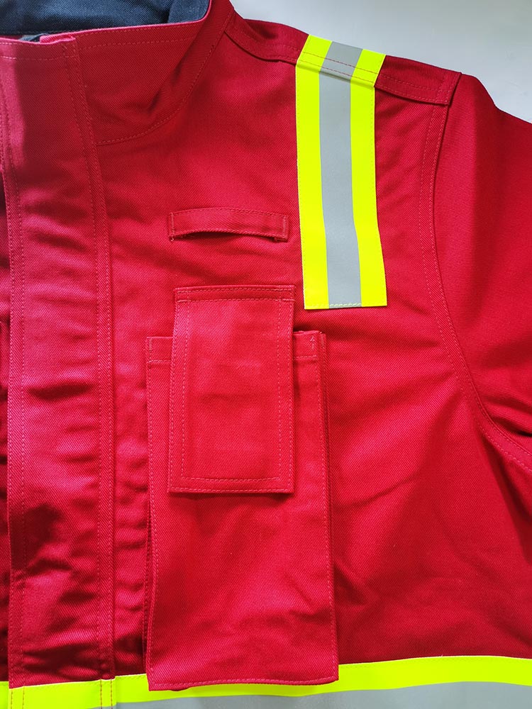 Coverall 2pc FR 9oz. Jacket - Radio Pocket Detail