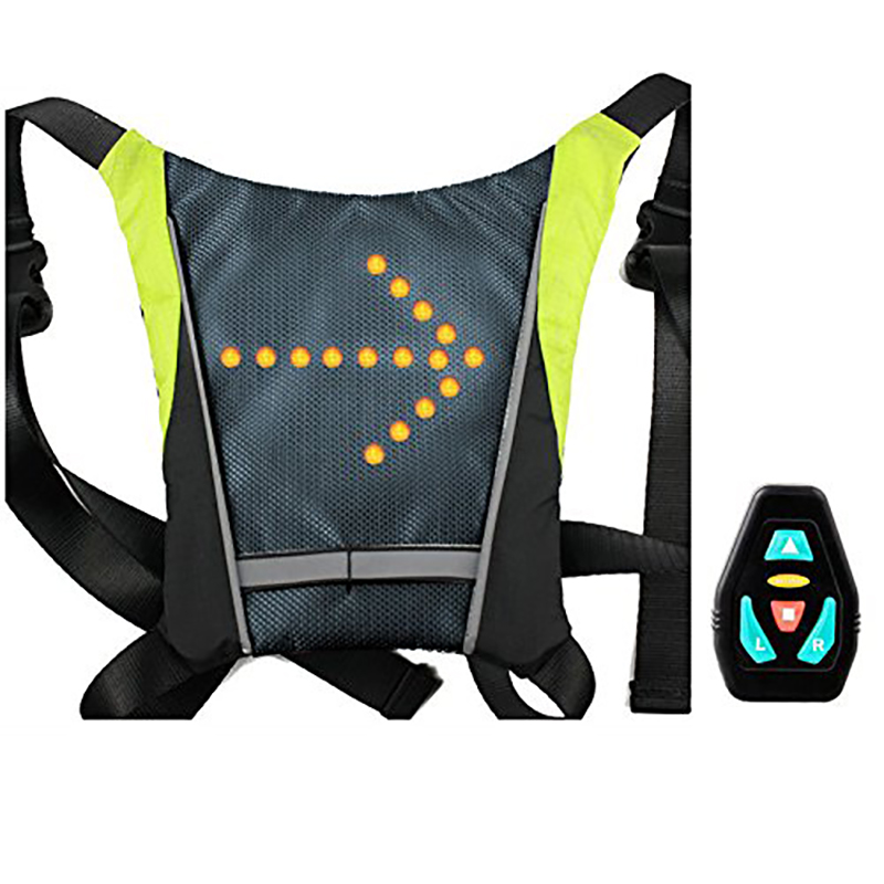 Bicycle LED Wireless Safety Turn Signal Light Vest