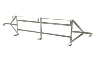 PTR-3000AL - 3000 Gallon Portable Tank Rack Aluminum