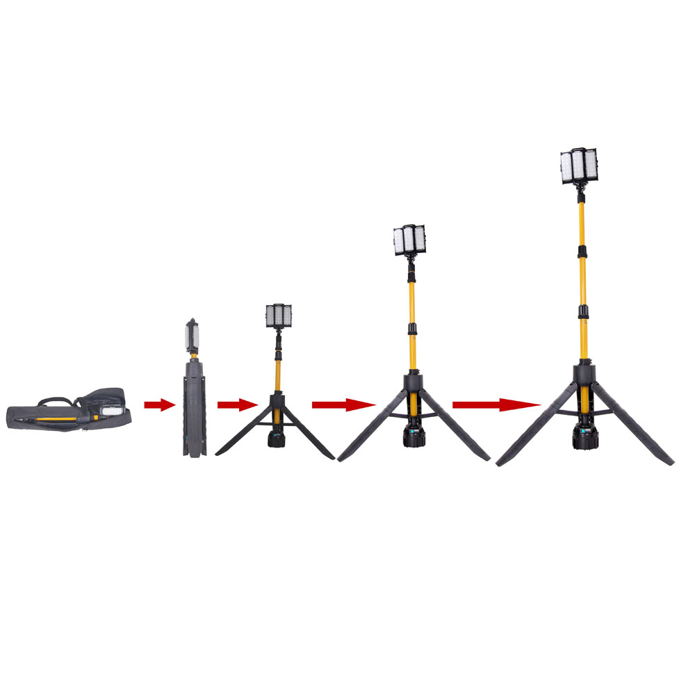 Frontier Portable LED Area Light w/ Tripod Stand