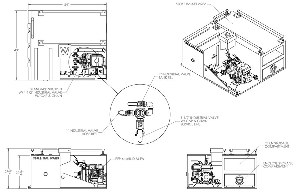 Skeeter Space Pac Bush Buggy Package