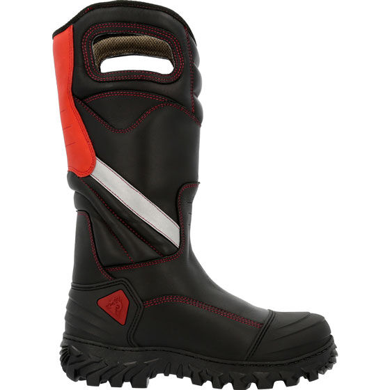 Code Red Leather Firefighter Boots  (specify size)