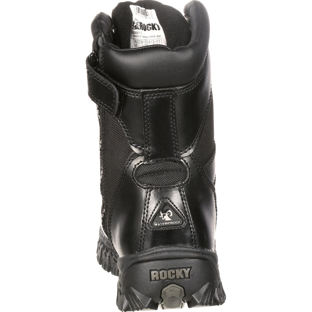 Rocky AlphaForce Zipper Composite Toe Public Service Boot - FQ0006173 (specify size)