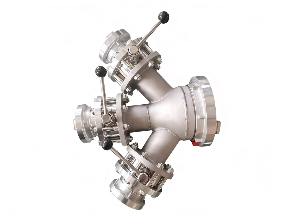 Frontier 3-Way Storz Manifold 5" x 5" Storz