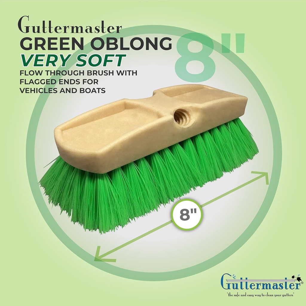 Supersoft Decon Brush - 8" - Head Only