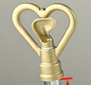Butterfly Sprinkler Roof Mounted - 1/2" Brass