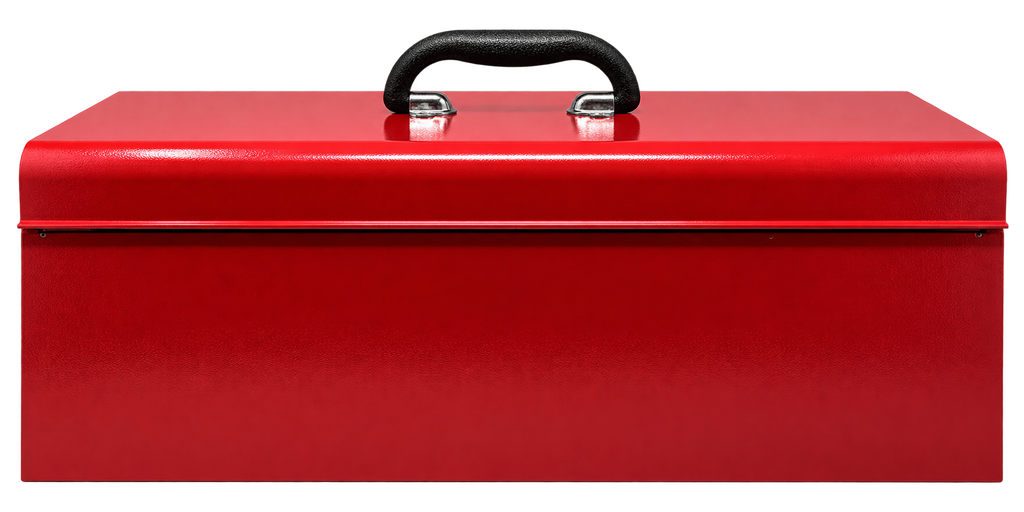 Toolbox, steel w/tray - Frontier