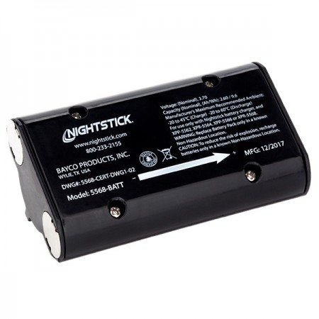[017398806589 (710005338)] Bayco Rechargeable Battery Pack for 5566/68 INTRANT Series Lights