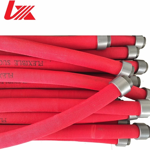 [710004578] Suction Hose - Light Weight High Pressure (Red) (65mm (2.5") BAT rocker lug x 10ft)