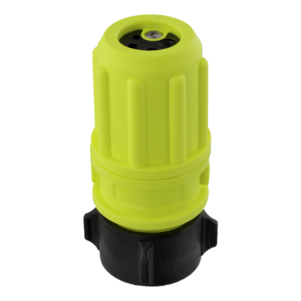 Scotty Revolver Multi-flow Nozzle 3-6-9-12 gpm - 38mm (1.5") NPSH - Yellow Hanson