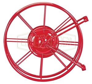 FHR-V5 Reel - Holds: (200ft-SJ or 150ft-DJ 38mm hose) Or (100ft-SJ or 75ft-DJ 65mm hose) - Dixon