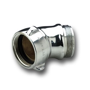 Chrome Apparatus Elbow - Female x Male