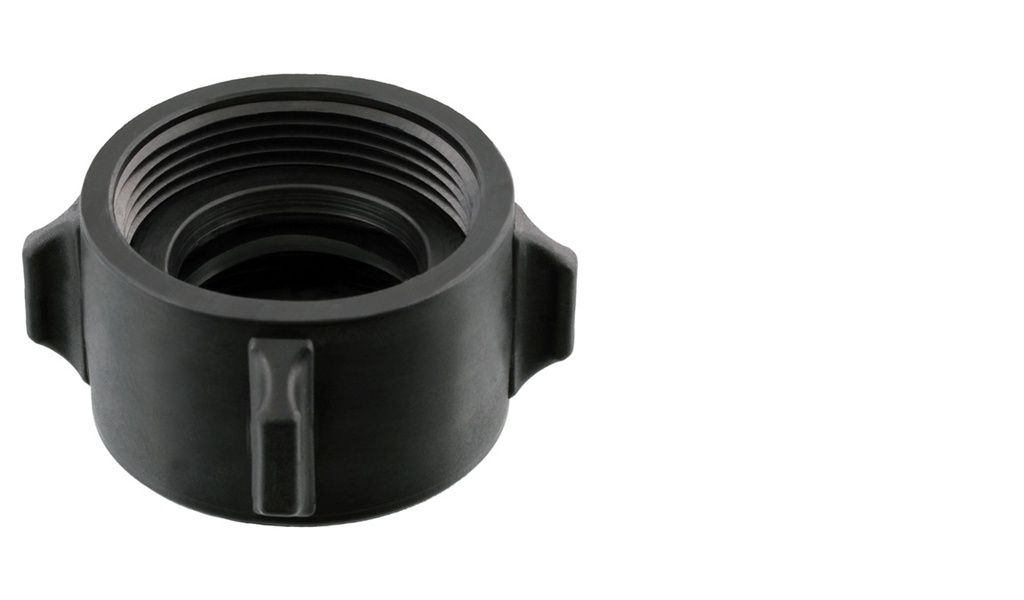 Plastic Adapter Female Solid x Female Solid Adapter  - 38mm (1.5") NPSH x 38mm (1.5") NHT
