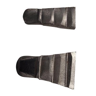 [421011136] Metal Triangular Fire Axe Repair Wedge (1/2" x 1-1/4")