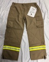 Fire-Dex Pants Chieftain Deluxe Wildland, 6oz Nomex with 2" Triple Trim, TAN - Size 2XL *Sale*