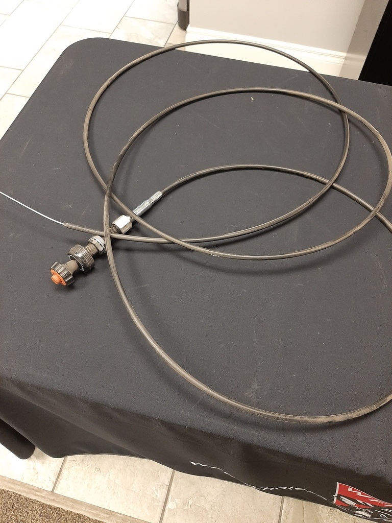 Throttle Cable- 60" cable with handle *Clearance Sale* $29.95