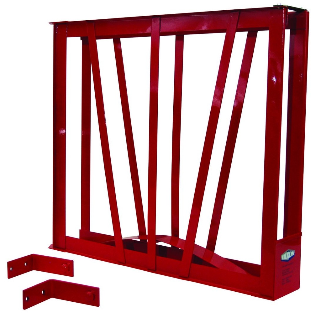 M343-1 Steel saddle rack 3 1/8" depth/holds 50'x38mm *Clearance Sale* $62