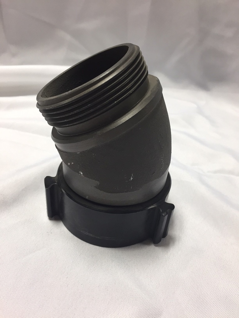 Elbow 30-degree - 65mm (2.5") BCT Female swivel x 65mm (2.5") BCT male solid *Sale*