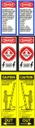 Fire Ladder Label - Pair