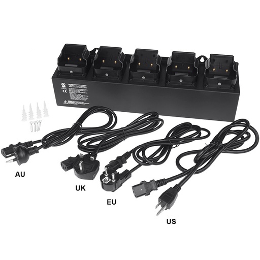 [017398806763 (V-16511)] Bayco Nightstick 5-bank Charger (AC)