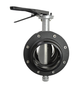 Special Order - Butterfly Valve with bleeder - Lever Handle - 150mm (6") NHT Female swivel x  150mm (6") NHT Male - Kochek