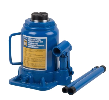 Hydraulic Jack - 20 Ton Low-Profile Multi-Positional Hydraulic Bottle Jack