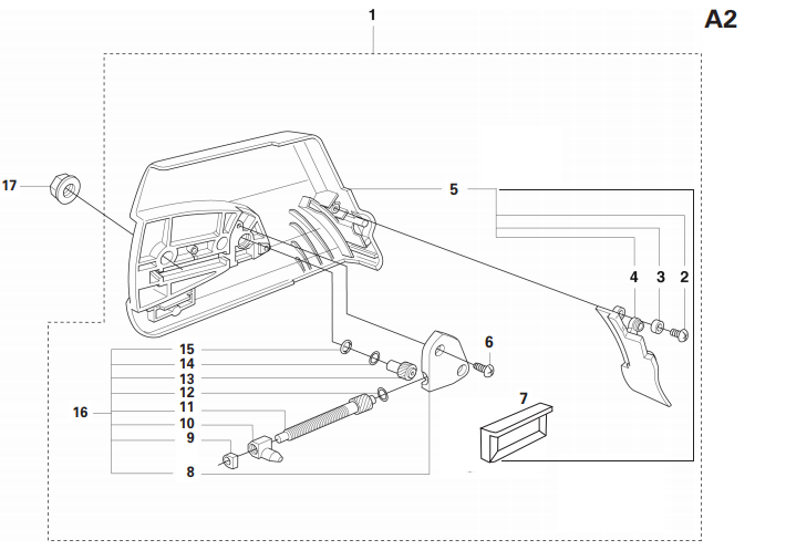 Cutters Edge 2172 Model - Clutch Cover