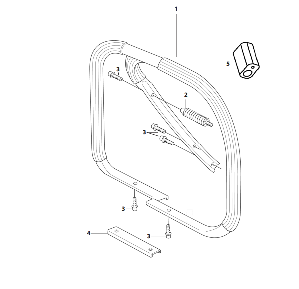 Cutters Edge 2188 Model -  Handle Assembly