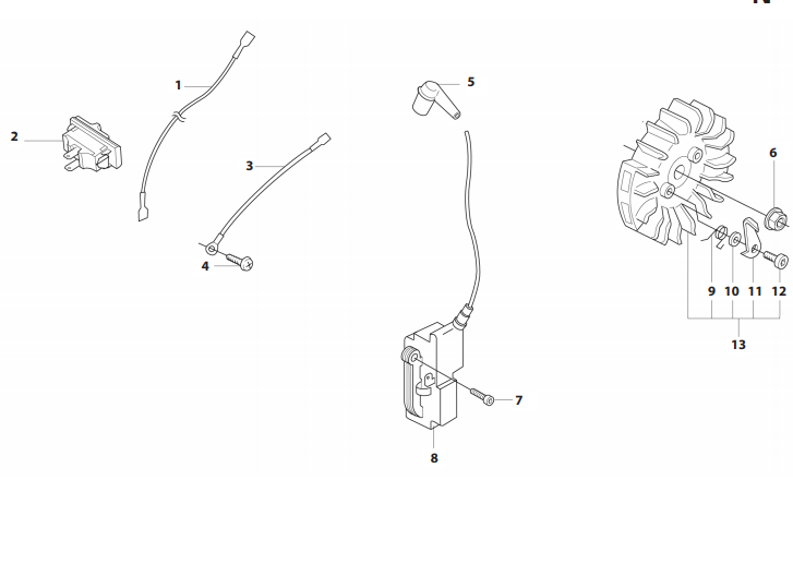 Cutters Edge 2188 Model - Rotor Assembly