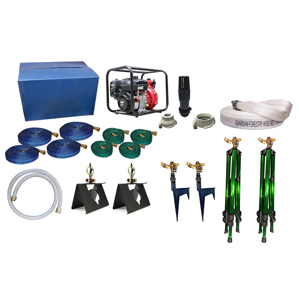 Forestry/Wildland Cottage Protection Systems w/ PVC Hose