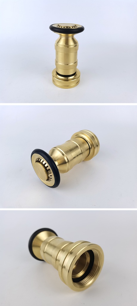 Brass 38mm (1.5") Combination Fixed Nozzle NPSH