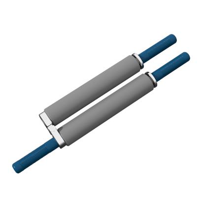 Roller to remove air from LDH