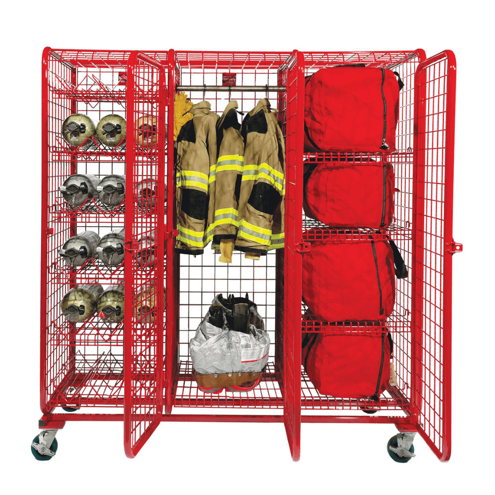 Racking -Seattle Storage System Mobile Lockers (24"Wx32"Dx74.5"H sections)