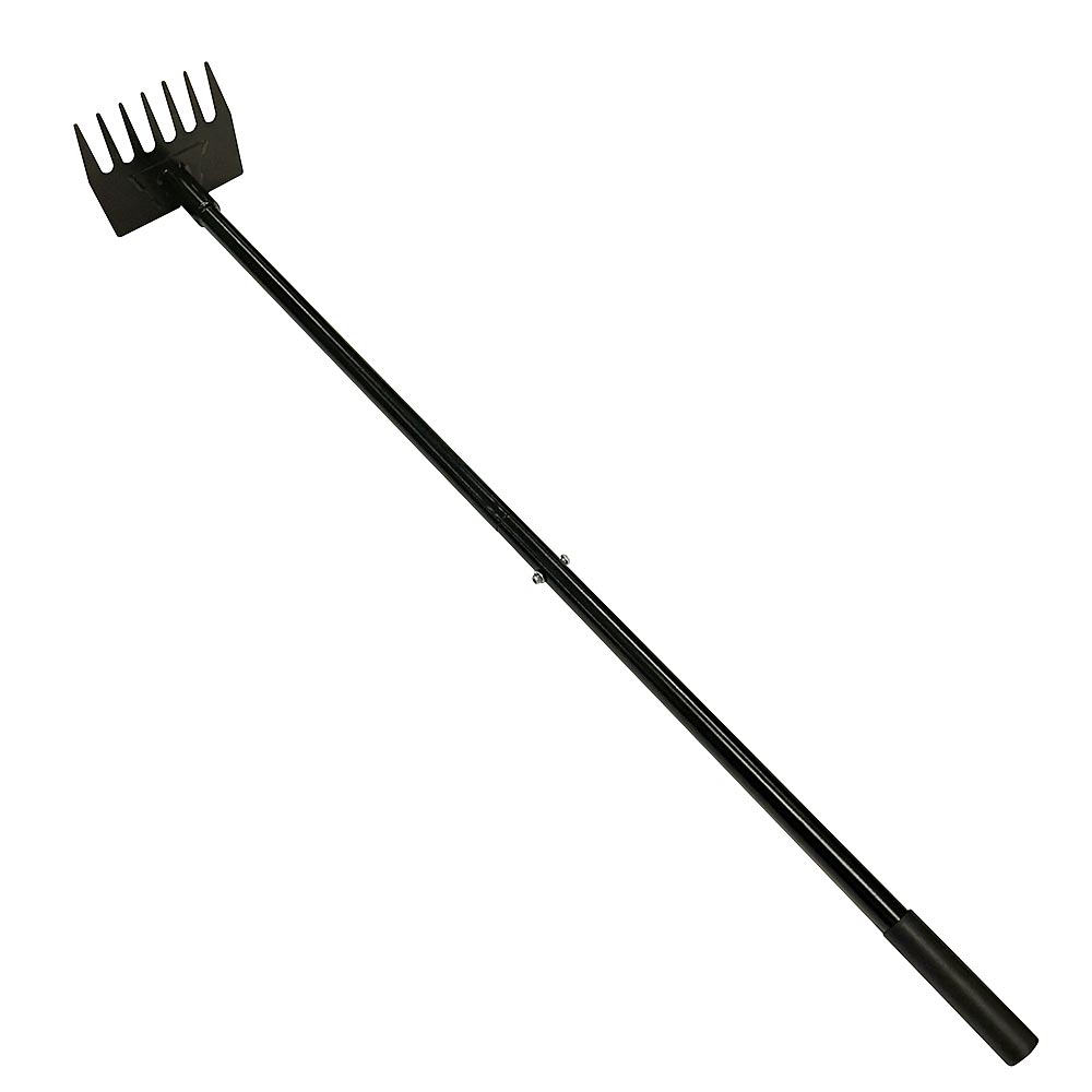 Mini-McLeod Rake 7" wide - Steel handle 