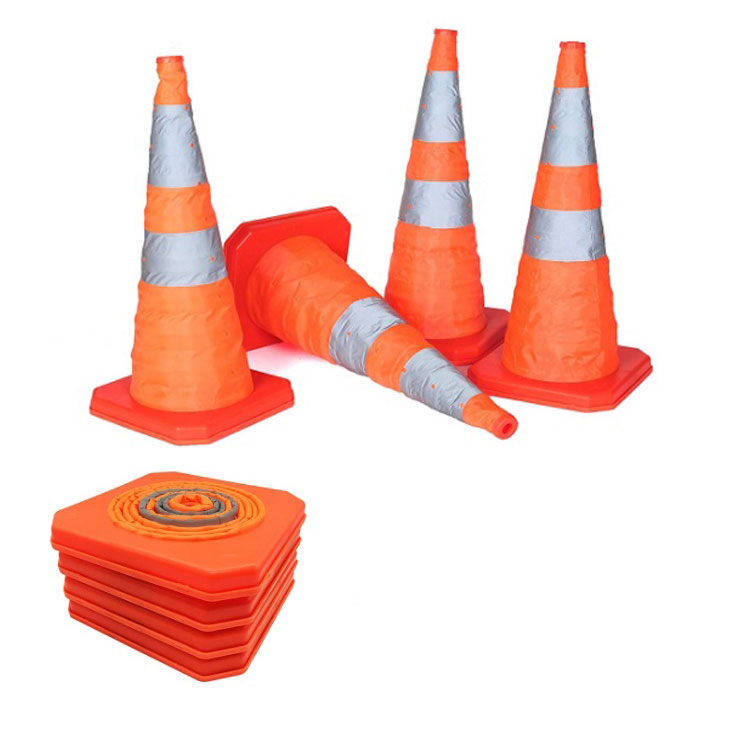 Telescopic Traffic Cones 27.5" (Light Weight)