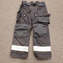 Bunker Gear Pant - FXR Spec, Black PBI Gemini Outer Shell *Clearance Sale*