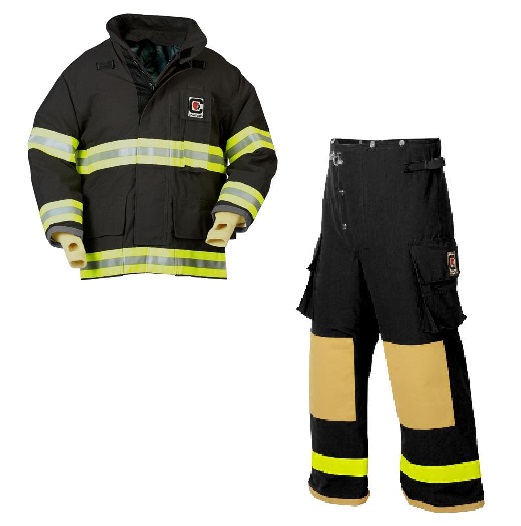 Fire-Dex Chieftain Gear, Volunteer 2 Nomex Black *Clearance*