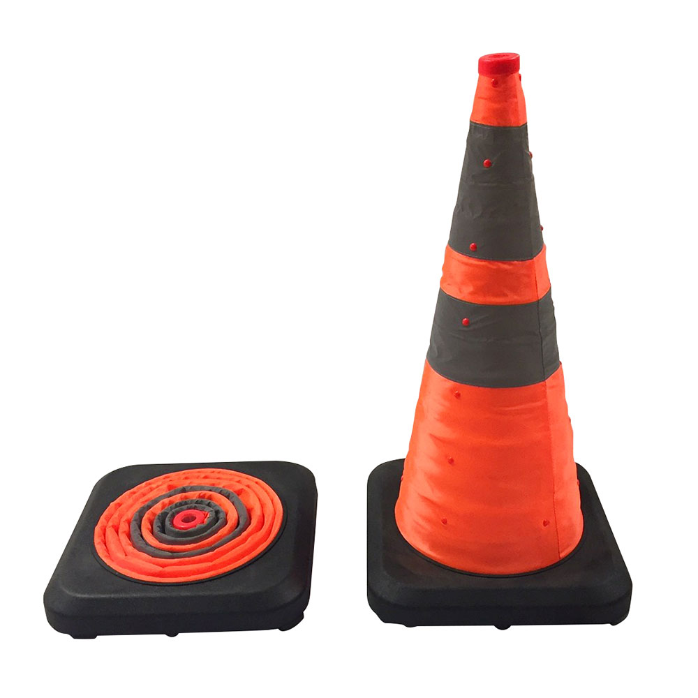 Telescopic Traffic Cones w/ light