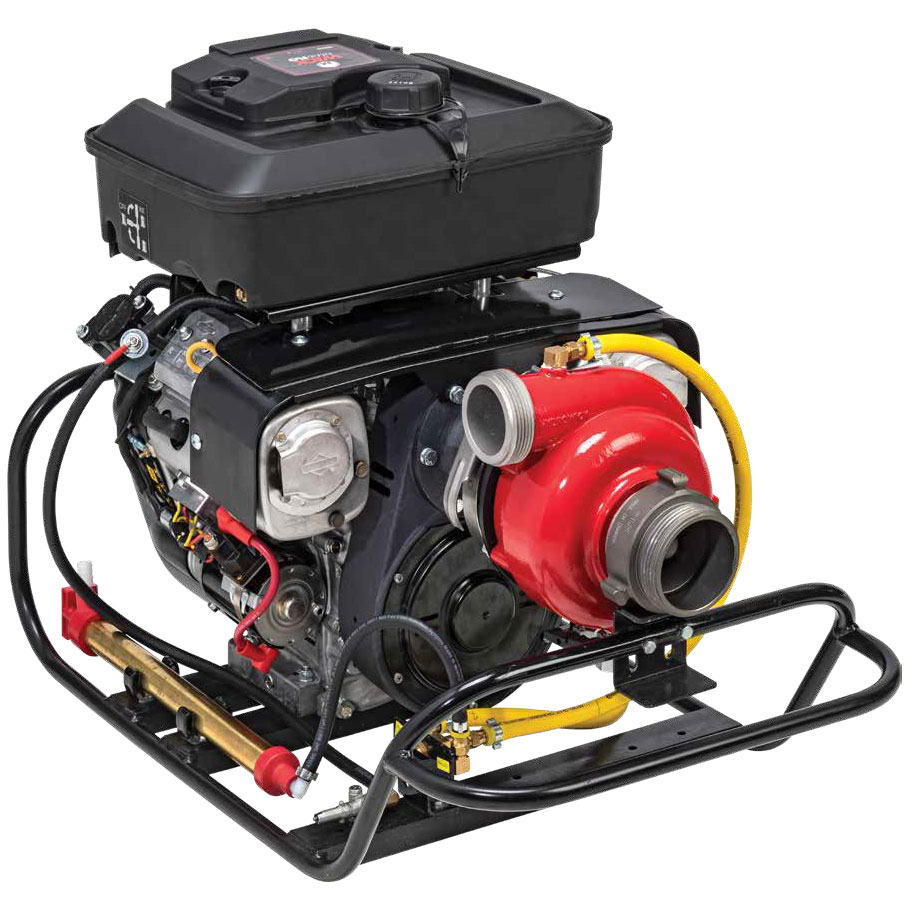 WICK UltraFlo Forestry Fire Pump - B&S, 4-stroke, 2 stage