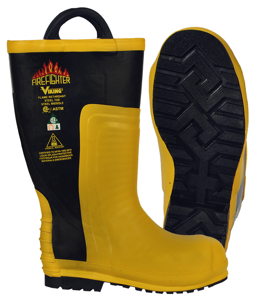 Viking Firefighter Chainsaw Rubber Boots