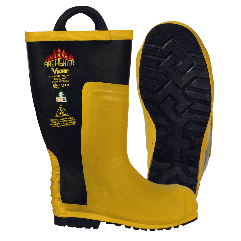 Viking Firefighter Chainsaw Rubber Boots