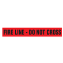 Barricade Tape - FIRE LINE - DO NOT CROSS - Red