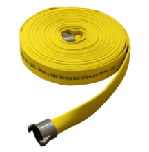 10 ft Wildland Pony Hose with Tandem Coupling – 38 mm (1.5") QC – 450 PSI