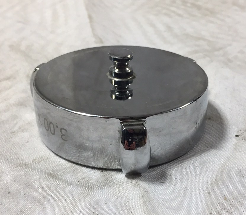 Cap 65mm (2.5'') BAT, Chrome (No Chain)