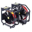 *DEMO* SuperVac Valor 18" Battery Powered PPV Fan w/ Shore Power, No Batteries, No Chargers (uses Milwaukee) *DEMO*