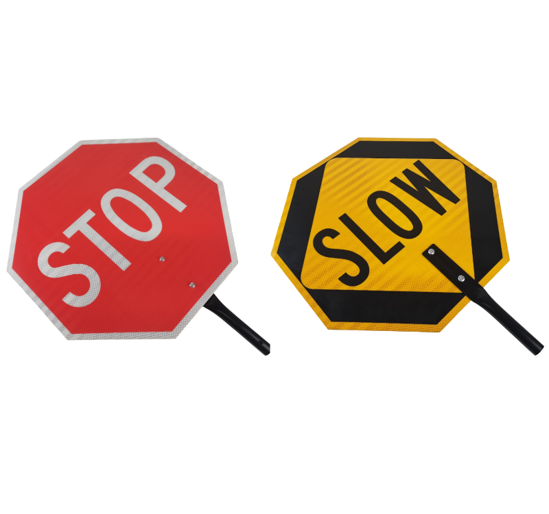 Stop & Slow Paddle w/5" handle - Frontier