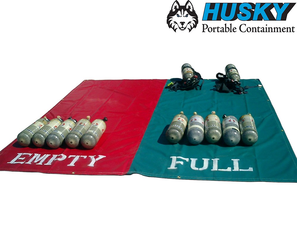 SCBA Full/Empty Staging Mat/Tarp